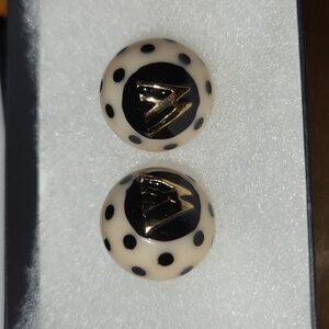 3 Pairs Wildfox Polka Dot Earrings